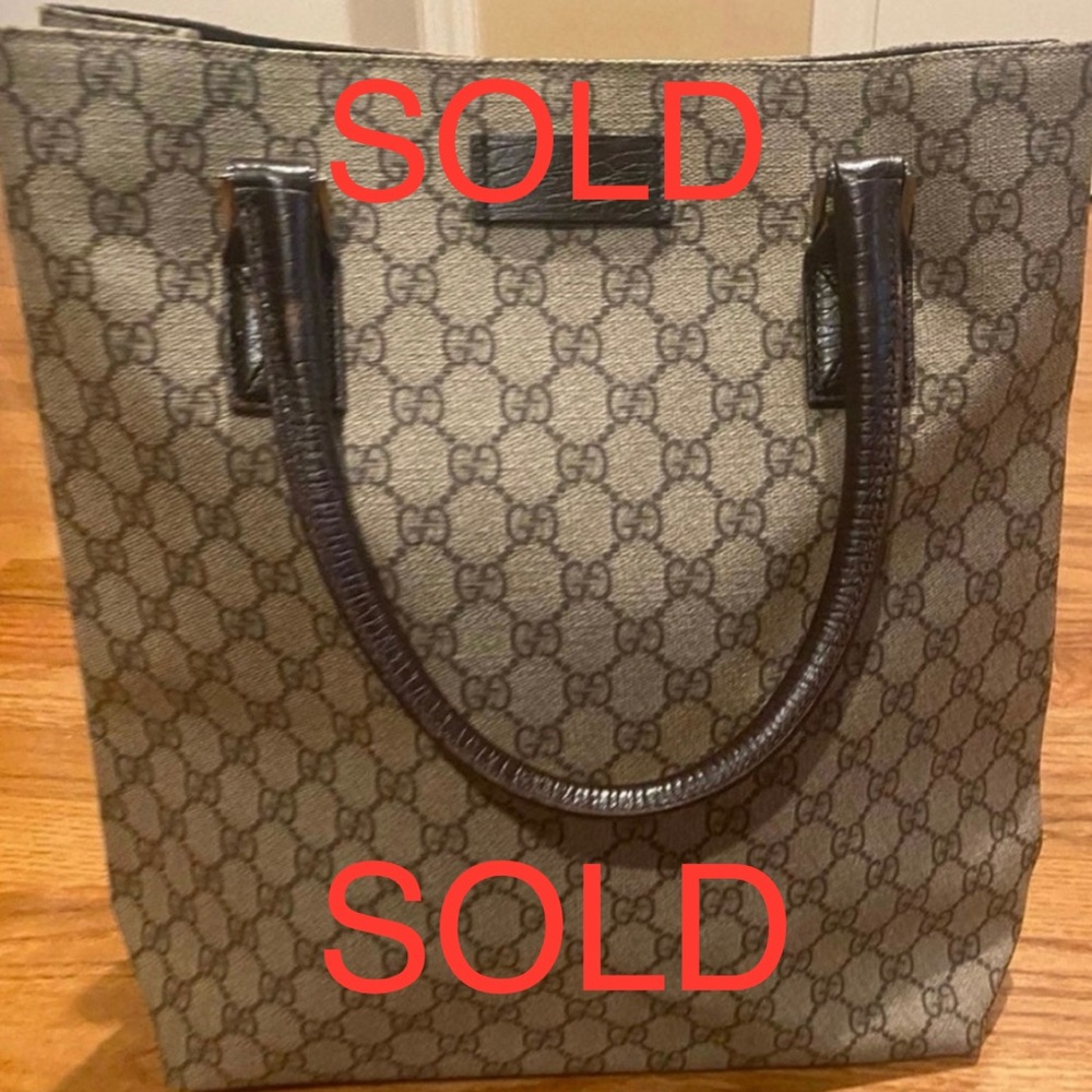 Gucci GG Ophidia Supreme Tote Handbag